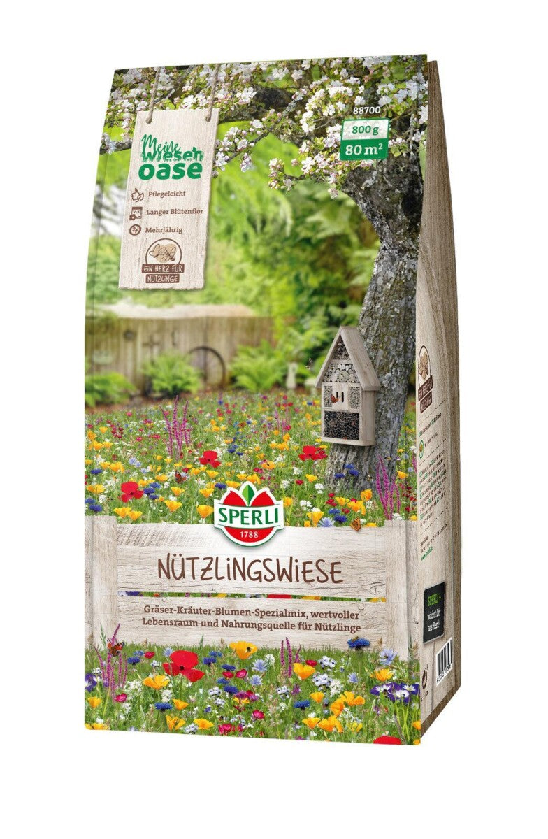 Sperli's Nützlingswiese, Bietet Schmetterlingen Und Bienen Eine Wohlfühl-Nahrungsquelle