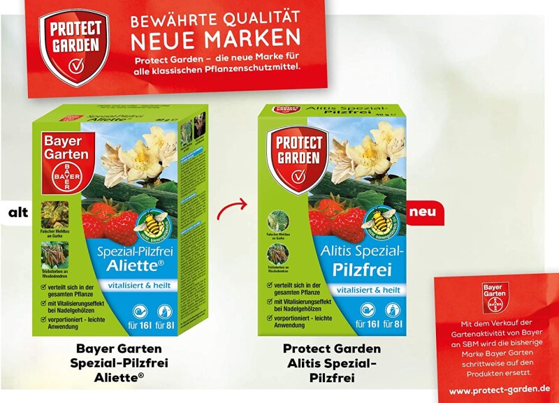  PROTECT GARDEN Alitis Spezial-Pilzfrei 40 G, Bekämpft Pilzkrankheiten