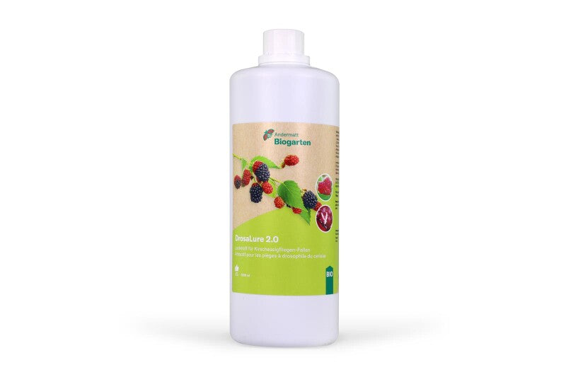  Kirschessigfliegen-Falle Drosal Pro - 5 Fallen + 1 Liter DrosaLure