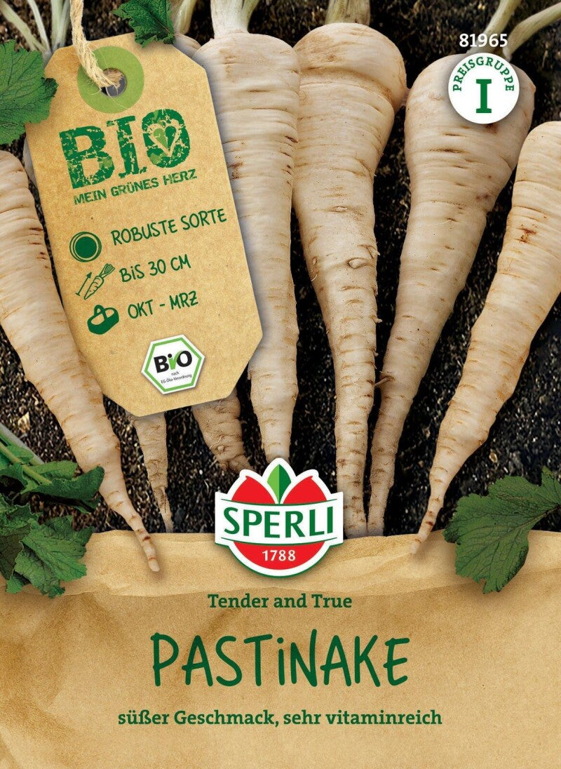  BIO Pastinake, Robuste Sorte, Sehr Vitaminreich, Bio Saatgut Von Sperli