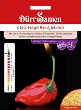  Paprika Pepperoni Chilisamen Naga Bhut Jolokia