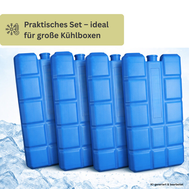  Kühlakku Blau | (200 G) | Schnell Gefrierend | Lange Kühldauer | Robust Und Langlebig | Auslaufsicher