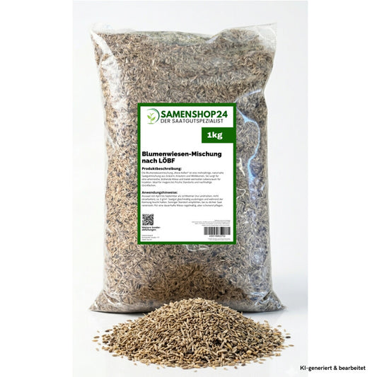  Blumenwiesen-Mischung Nach LÖBF Kleve-Kellen 1kg