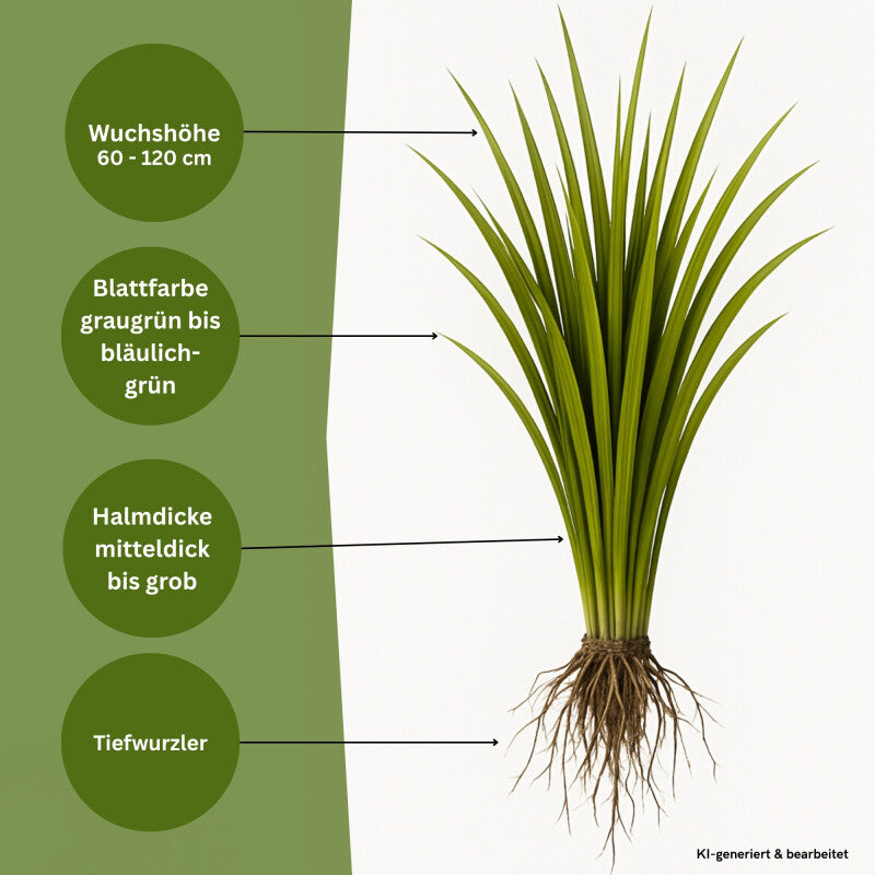  Samenshop24® Knaulgras Dactylis Glomerata | 1 Kg Für Ca. 330 M² | Früh Austreibendes Obergras