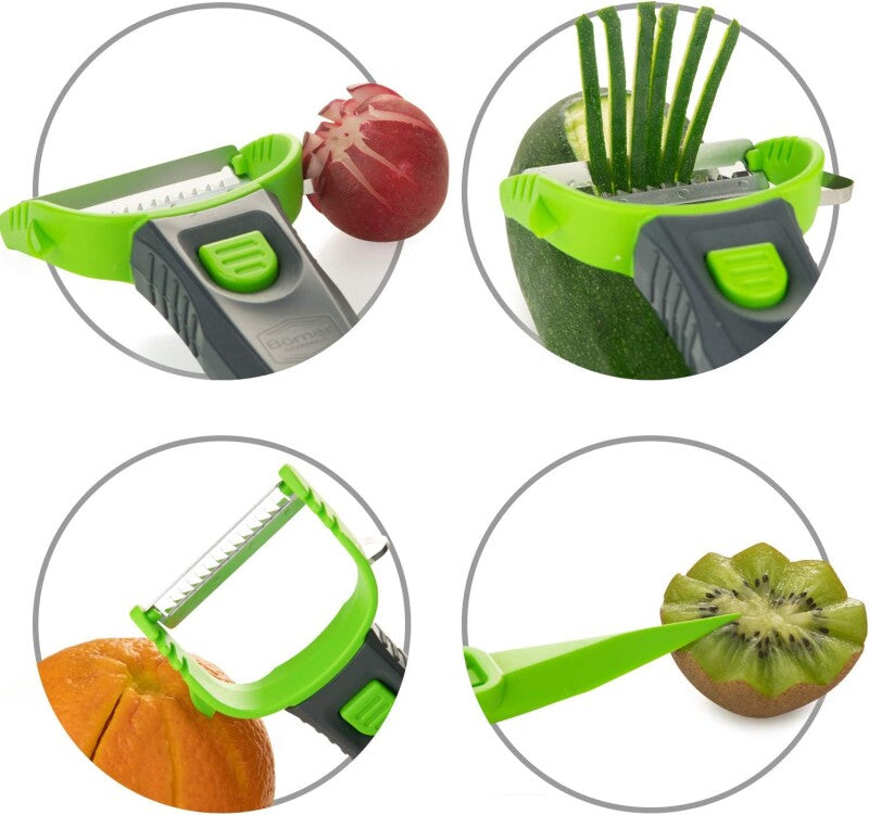  Börner Multi Peeler, Zwei Schäler – Zwei Funktionen – Ein Griff