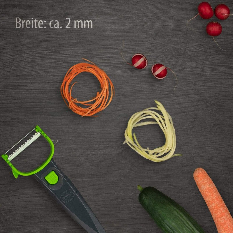  Börner Multi Peeler, Zwei Schäler – Zwei Funktionen – Ein Griff