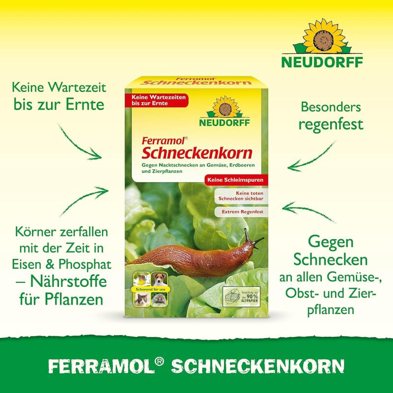  Neudorff Ferramol Schneckenkorn 1 Kg
