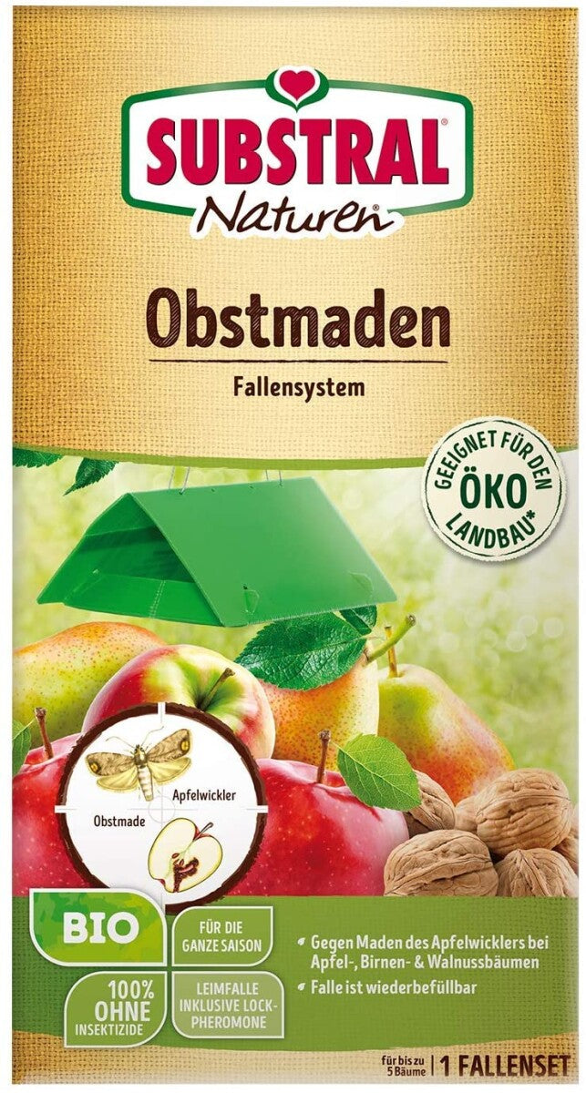  Naturen Obstmaden-Falle Gegen Apfelwickler An Äpfeln, Birnen Und Walnüssen (Obstmade), 1 Set