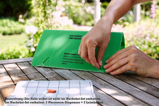  Naturen Pflaumenmaden-Falle, 1 Set Für Insektizidfreies Fallensystem Für Pflaumenwickler