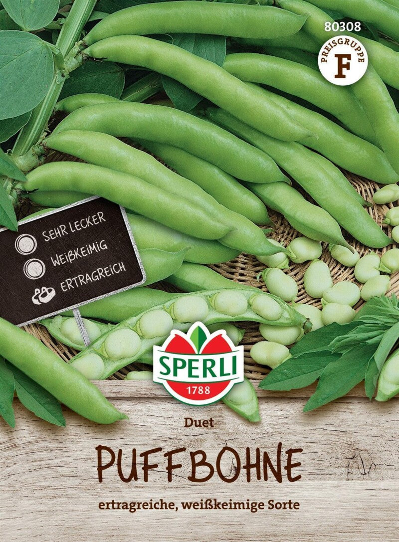  Puffbohne Duet, Ertragreiche Weißkeimige Sorte, Toleranzen Gegenüber Brennfleckenkrankheit