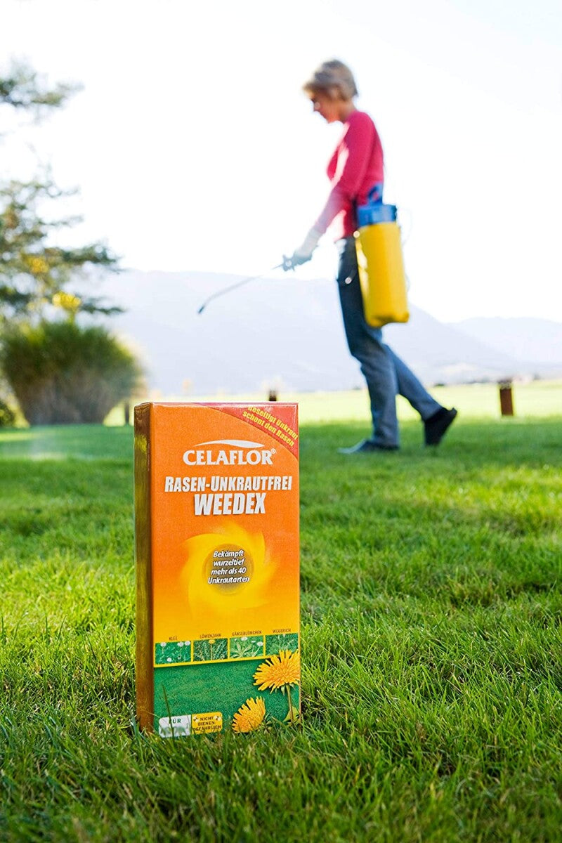  Celaflor Rasen-Unkrautfrei Weedex, Hochwirksamer Unkrautvernichter, Konzentrat, 250 Ml Flasche