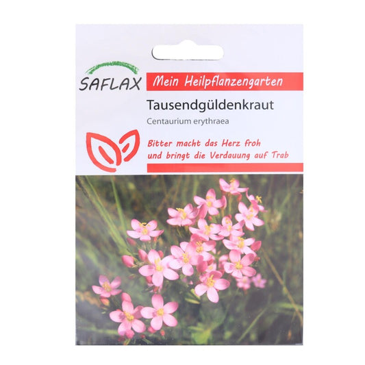  Tausendgüldenkraut Heilpflanzen Saatgut - 250 Samen - Centaurium Erythraea