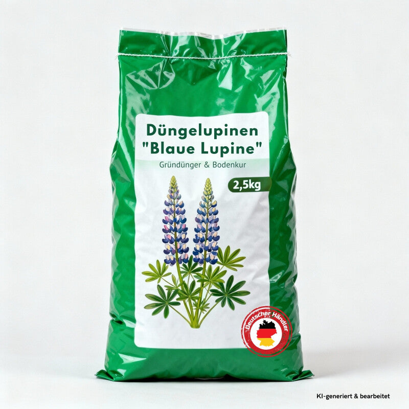  Samenshop24® Düngelupinen "Blaue Lupine", Gründünger & Bodenkur 2,5kg