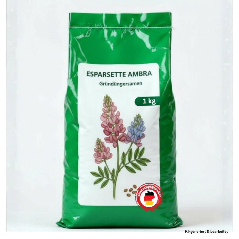  Samenshop24® Esparsette Ambra Onobrychis Viciifolia, Futterpflanze Gründünger 1kg