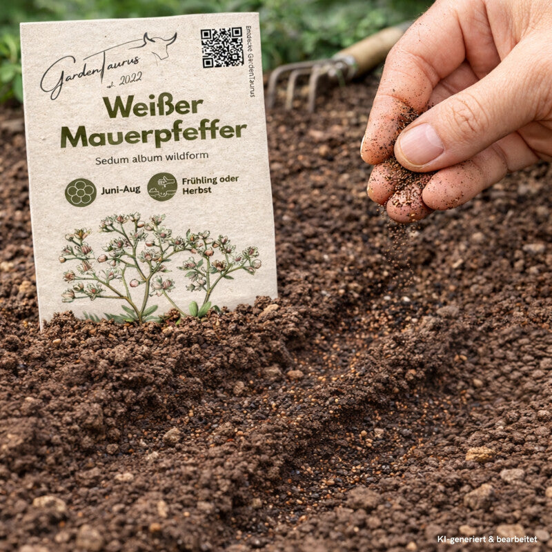  Weißer Mauerpfeffer Sedum Album Wildform Bodendecker Für Steingärten Heidegärten Und Dachbegrünung