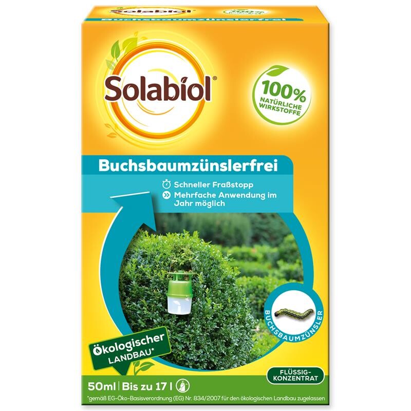  Solabiol Buchsbaumzünslerfrei Spritzmittel 50ml