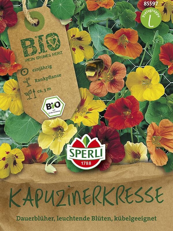  BIO Kapuzinerkresse - Bio-Saatgut