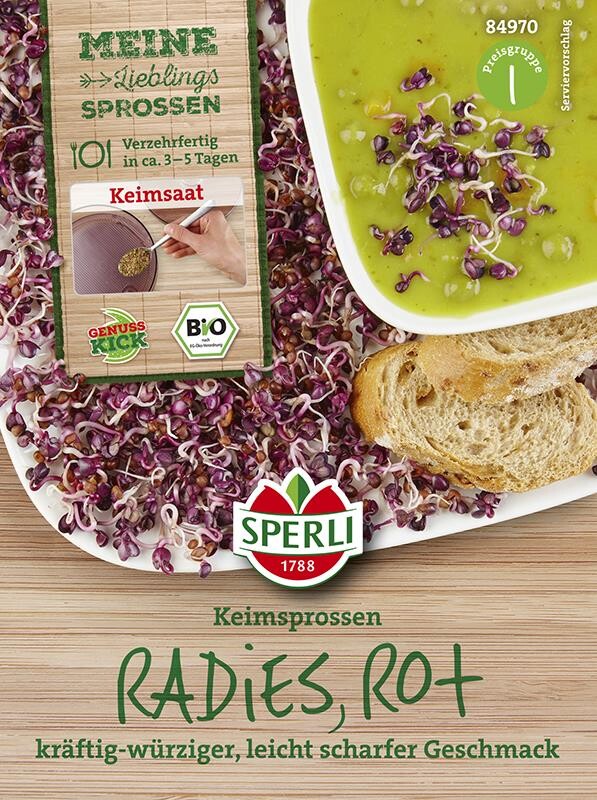  BIO Keimsprossen Radies (rot) 30g