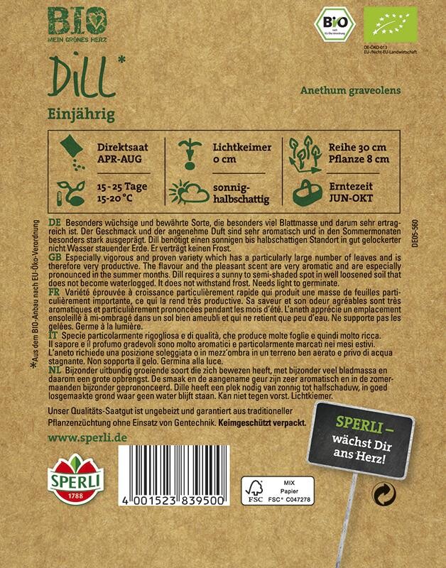  BIO Kräuter Dill