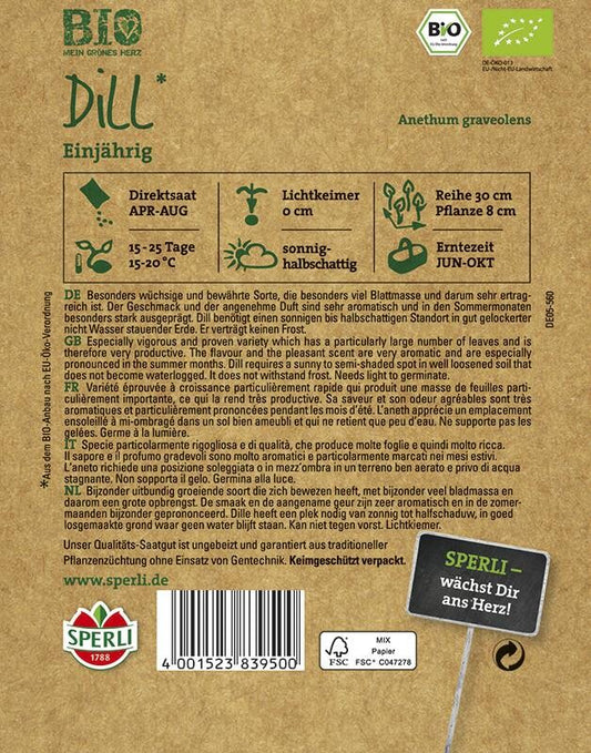  BIO Kräuter Dill
