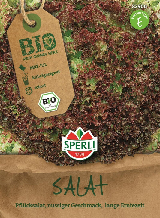  Pflücksalat Rot BIO