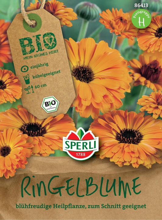  BIO Ringelblume, Nützlingsmagnet Mit Sehr Vielen Großen Blüten, Für Beete Und Kübel Geeignet
