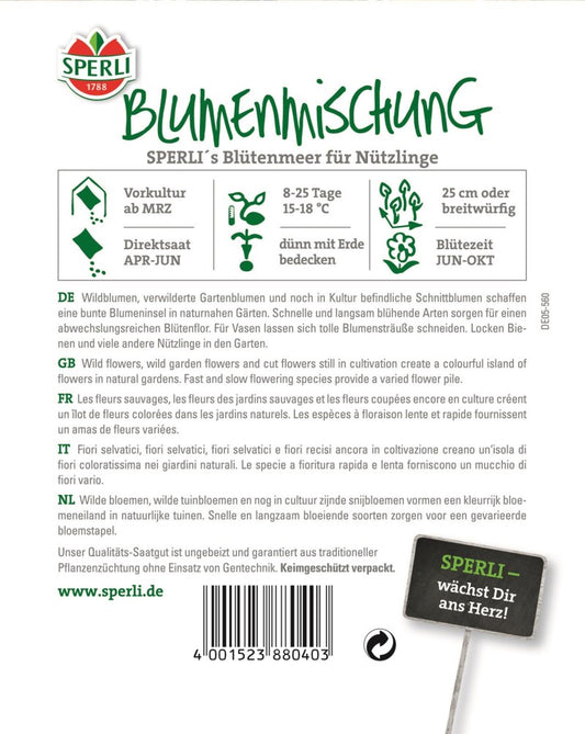  SPERLI's Blütenmeer Für Nützlinge