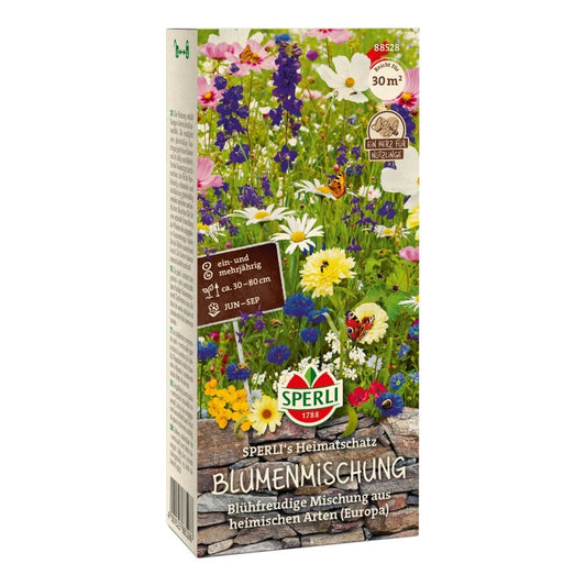  Blumenmischung Sperli’s Heimatschatz, Blühfreudige Mischung Aus Heimischen Arten (Europa)