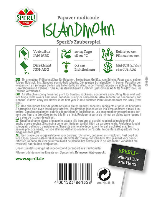  Mohn Zauberspiel (Islandmohn)