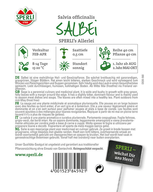  Salbei SPERLING´s Allerlei