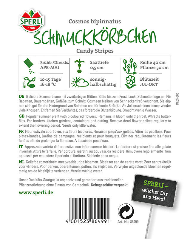  Schmuckkörbchen Candy Stripes