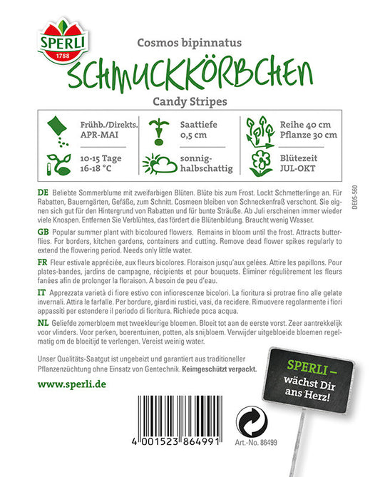  Schmuckkörbchen Candy Stripes
