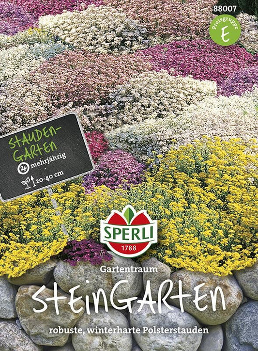  Steingarten Gartentraum, Enthält Mehrjährige Polsterstauden Für Sonnig Beete Oder Steingärten