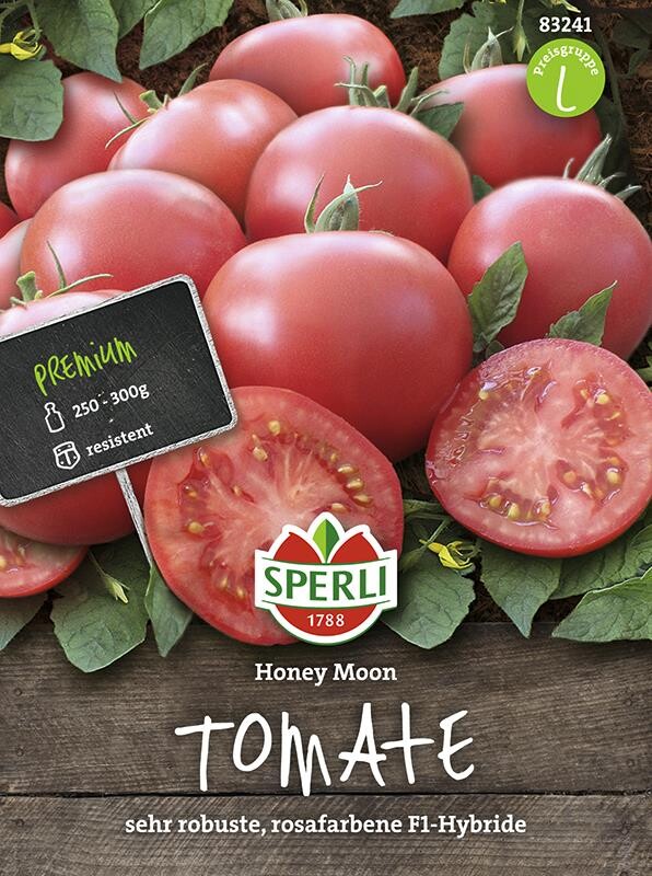 Tomate Honey Moon F1 Stabtomate Rosa