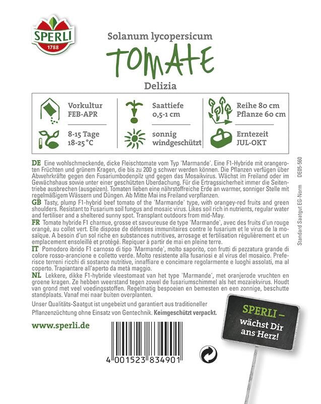  Tomaten Delizia F1