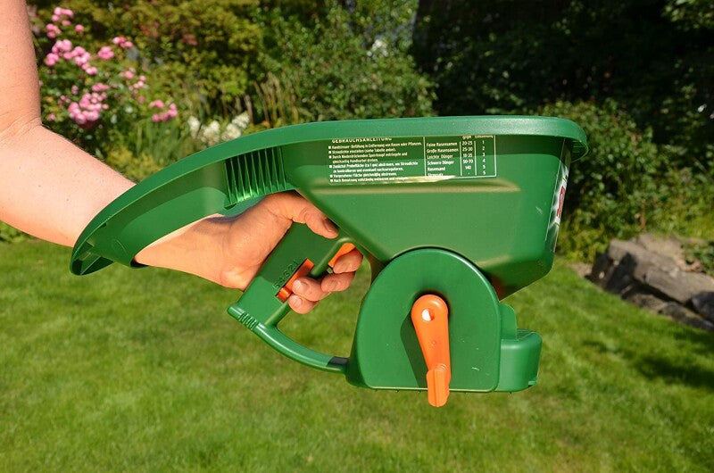  Substral HandyGreen Universal-Handstreuer Für Rasendünger, Rasensamen, Ganulierte Gartendünger, Feiner Split